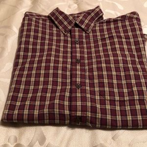 L. L. Bean flannel shirt
